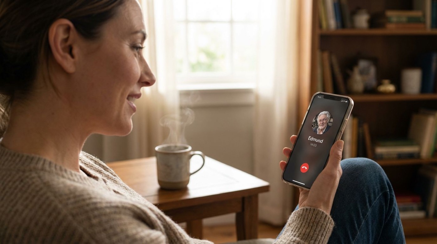 A person speaking with Edmund Grey on a phone call